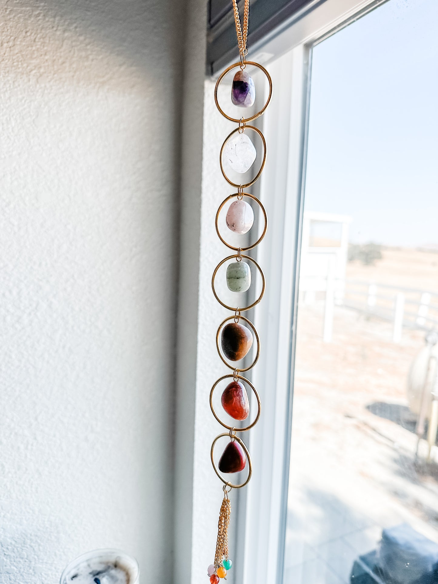 Chakra Crystal Wall Hanging