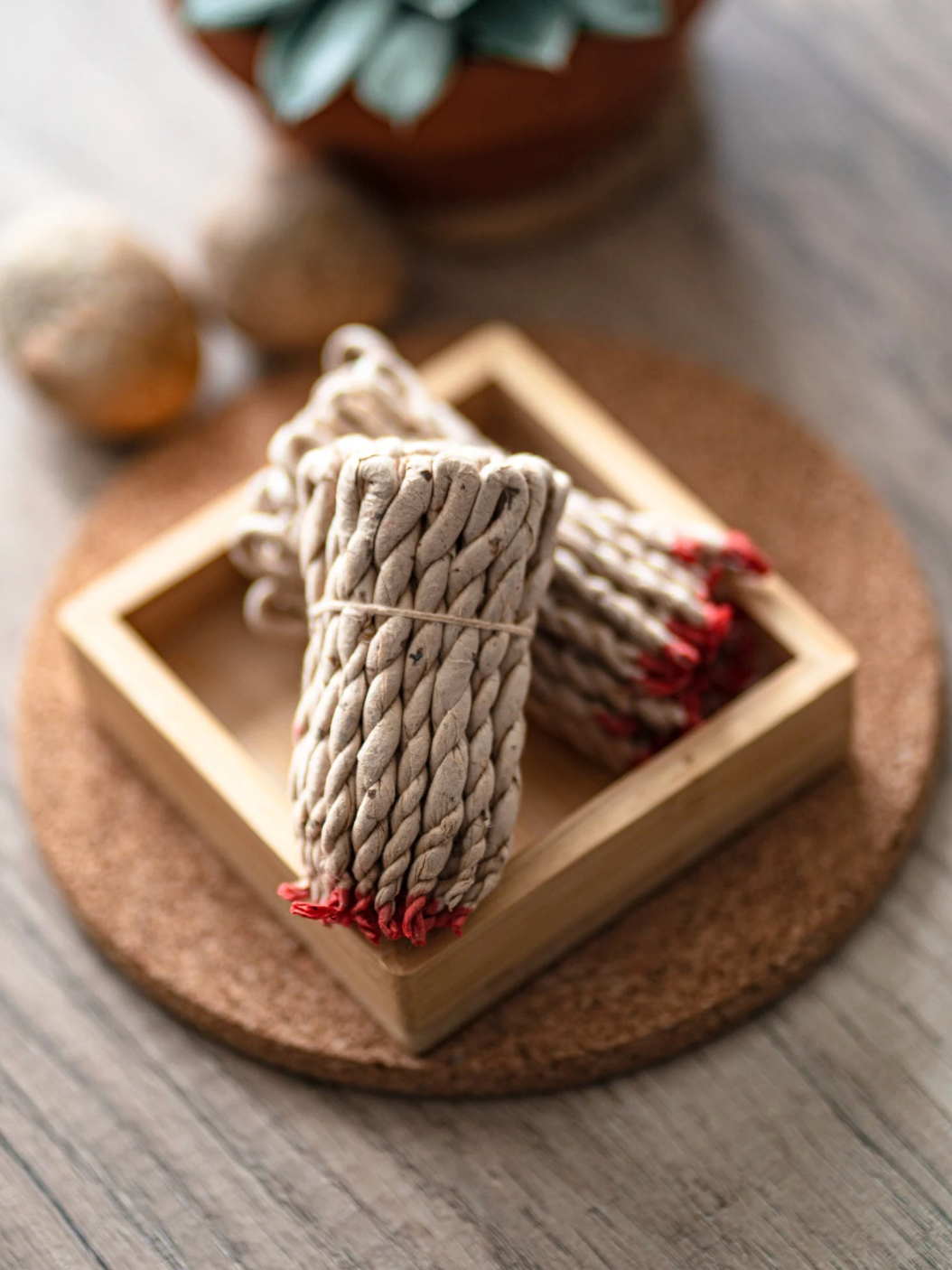 Himalayan Rope Incense with Burner