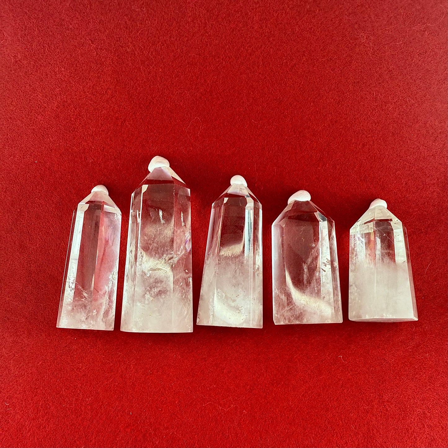 Clear Quartz Towers w/ Blue Needle | High Quality Crystal