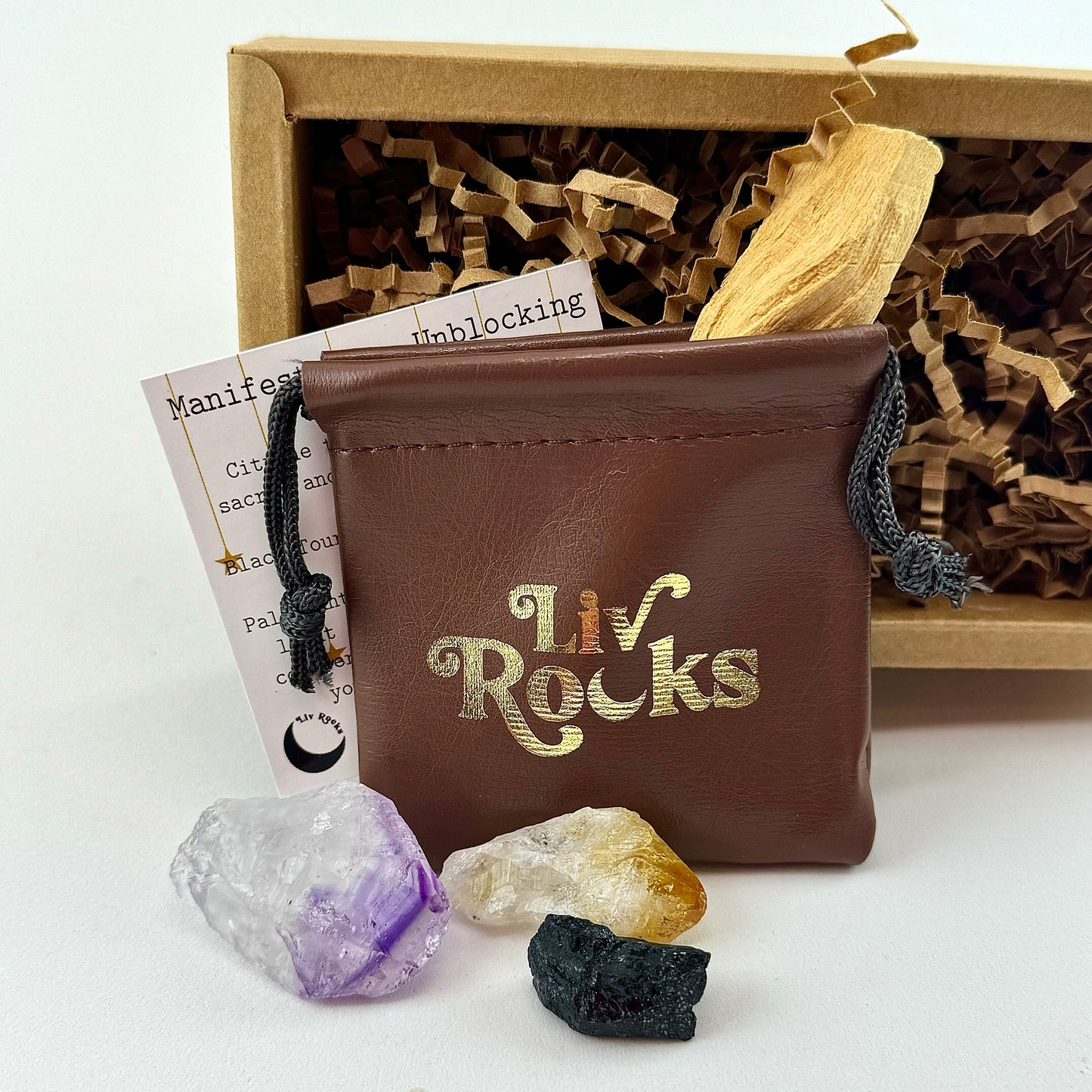 Manifest Your Desires Crystal Ritual Kit