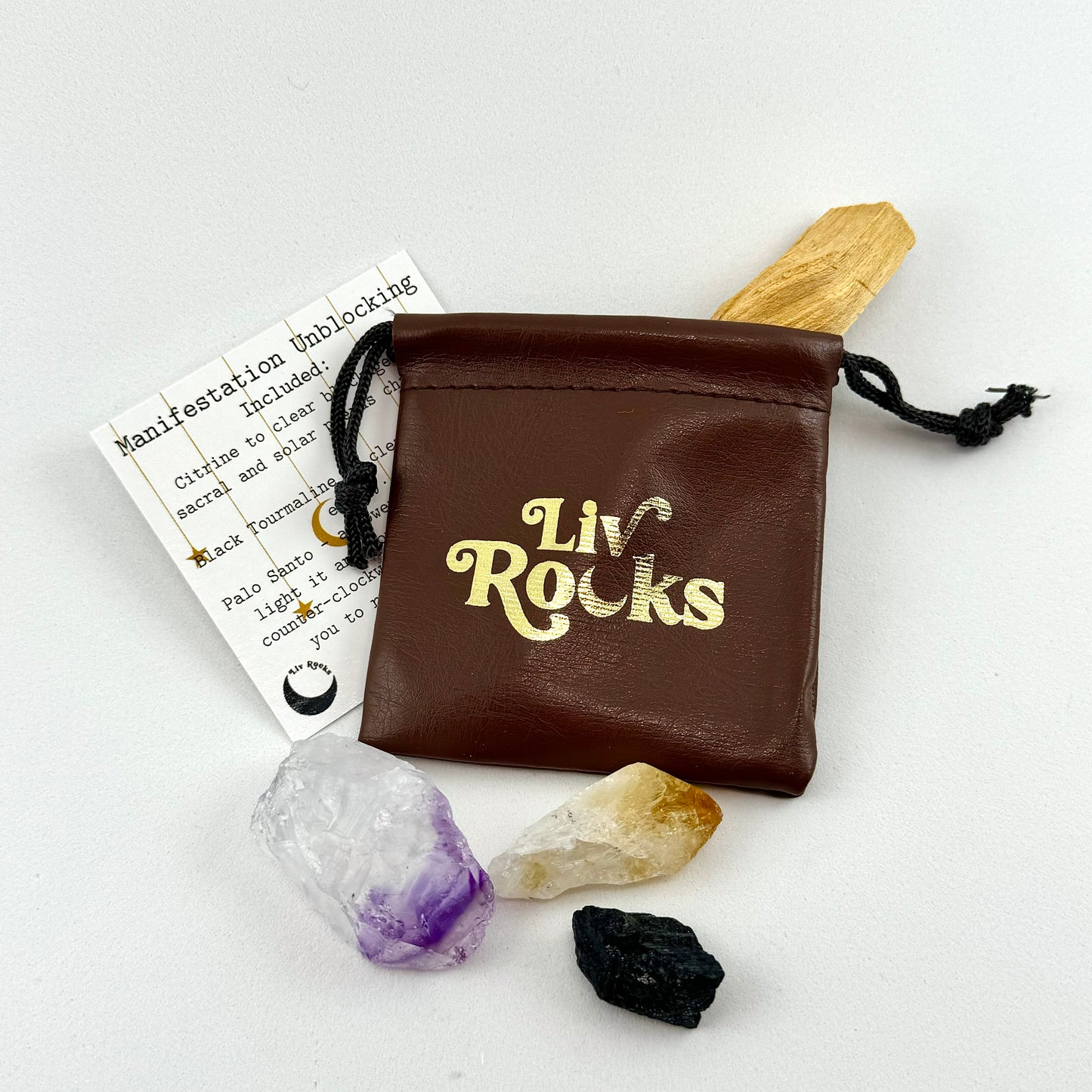 Manifest Your Desires Crystal Ritual Kit