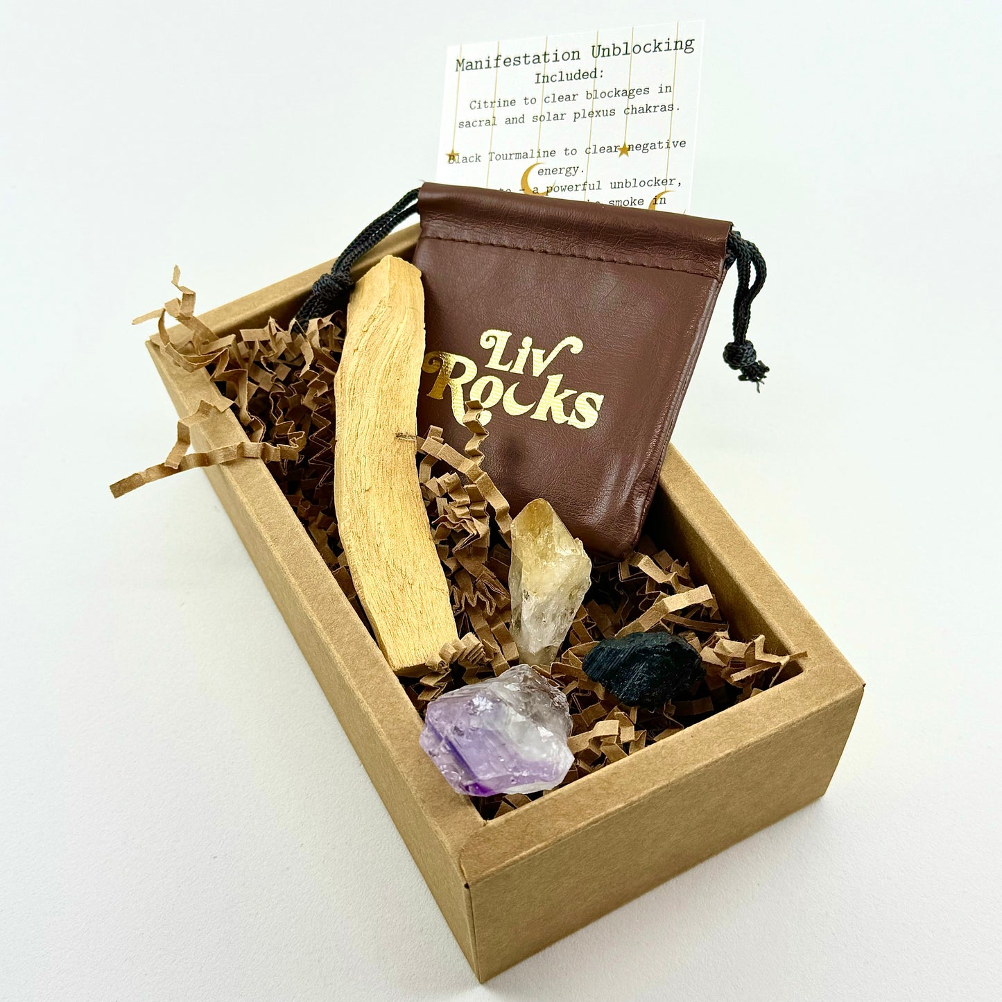 Manifest Your Desires Crystal Ritual Kit