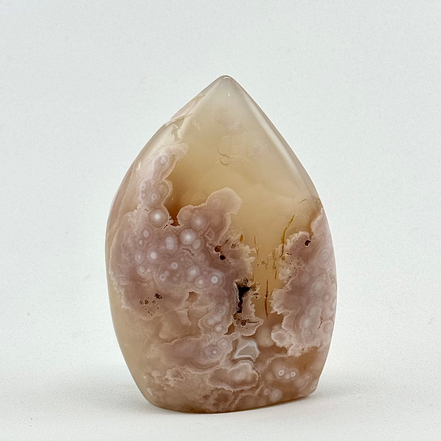 Pink Flower Agate (Sakura Agate) Free Forms