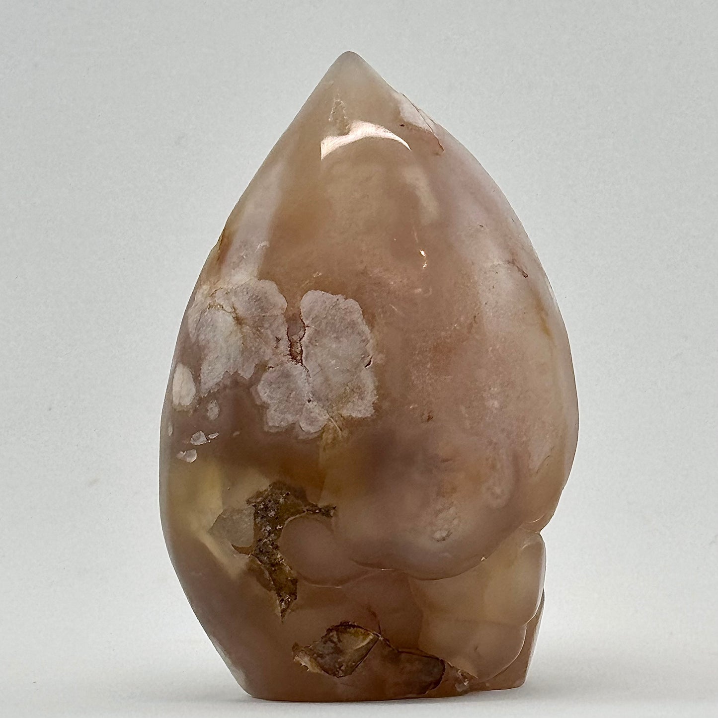 Pink Flower Agate (Sakura Agate) Free Forms
