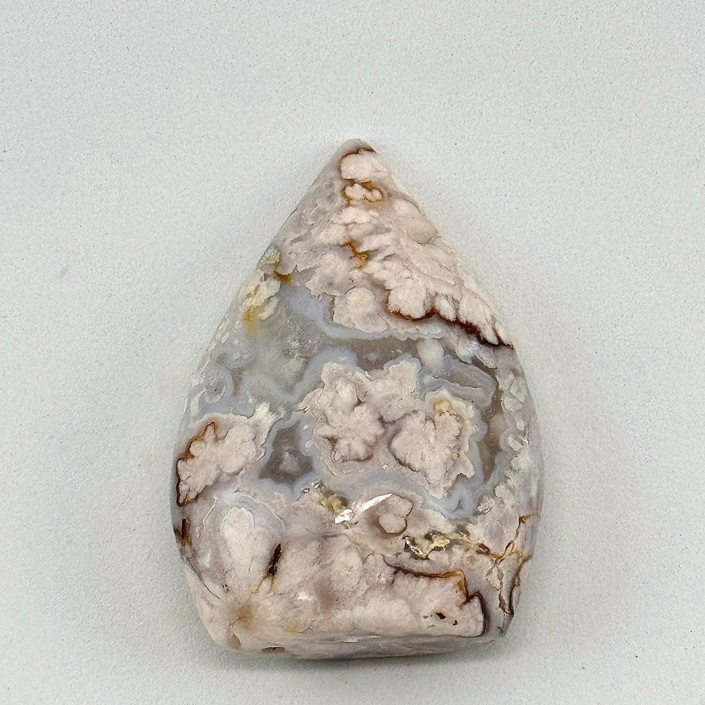 Pink Flower Agate (Sakura Agate) Free Forms