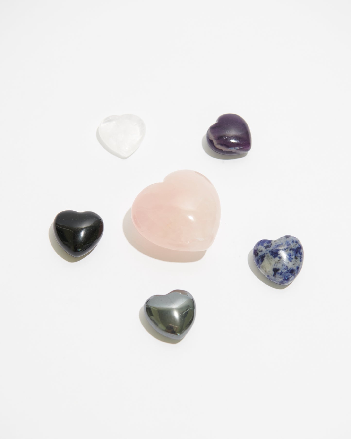 Mineral Heart Assorted