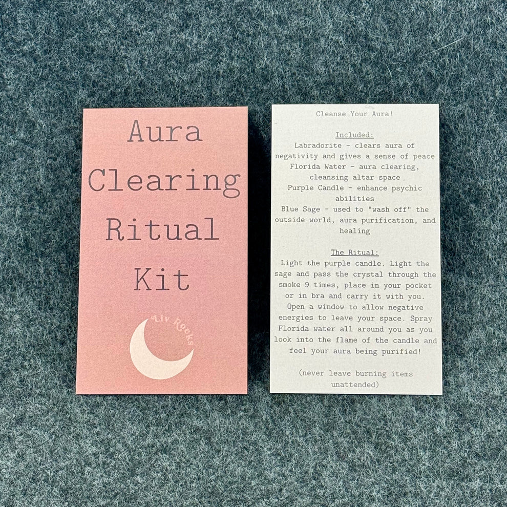 Aura Clearing Ritual Kit | Energy Cleansing & Healing – Buy Now – Liv ...
