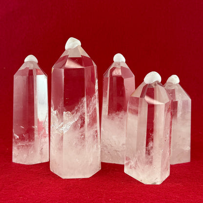 Clear Quartz Towers w/ Blue Needle | High Quality Crystal