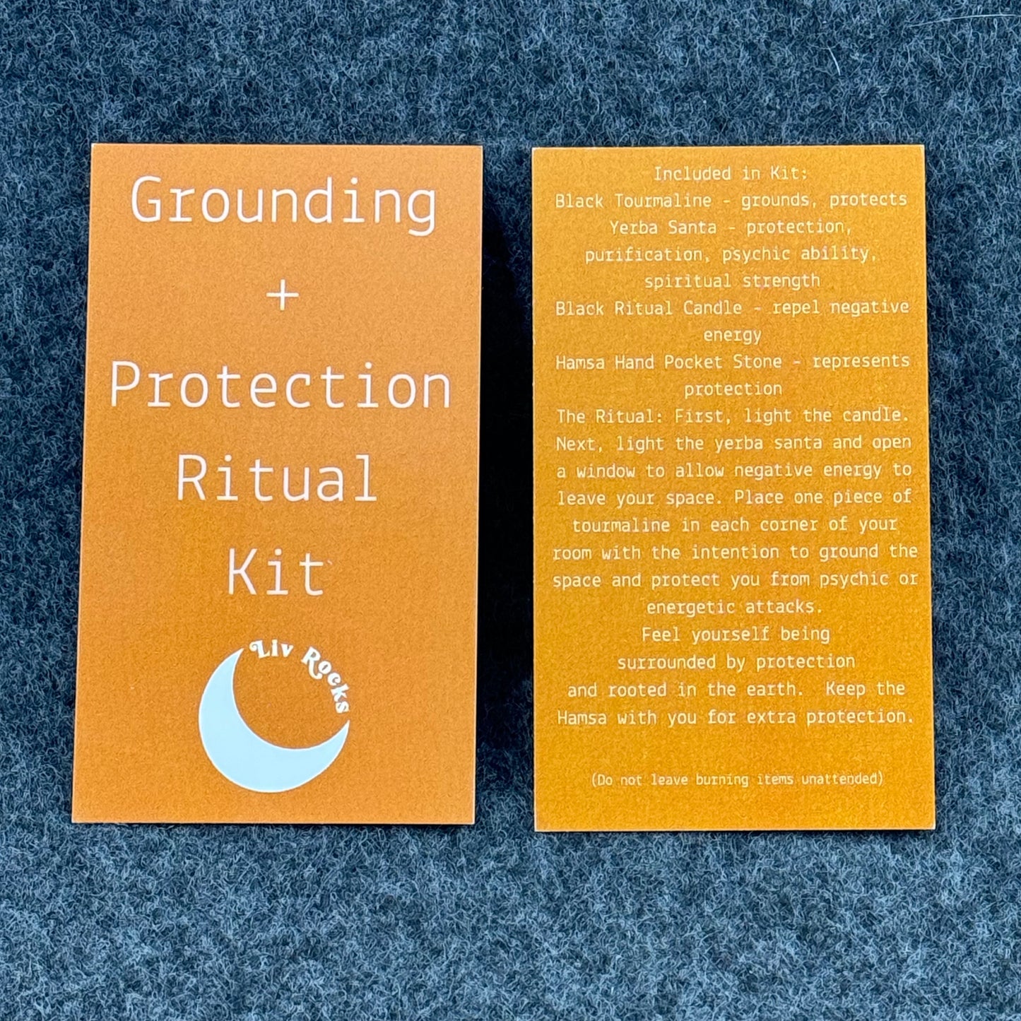 Grounding + Protection Ritual Kit