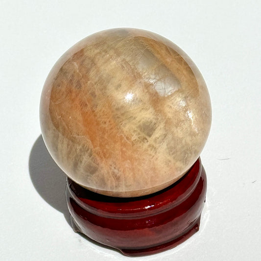 Silver Moonstone Sphere