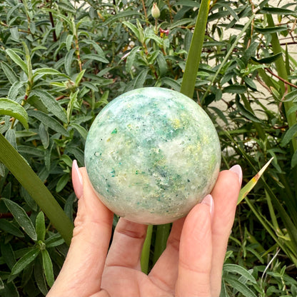 Phoenix Stone Sphere with Holder