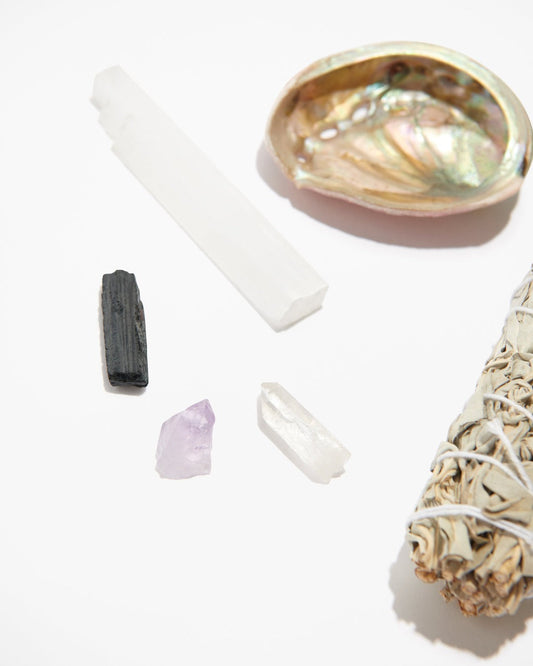 Clearing Smudge Kit - Crystals Shop, Gems + Wholesale Sage by Liv Rocks