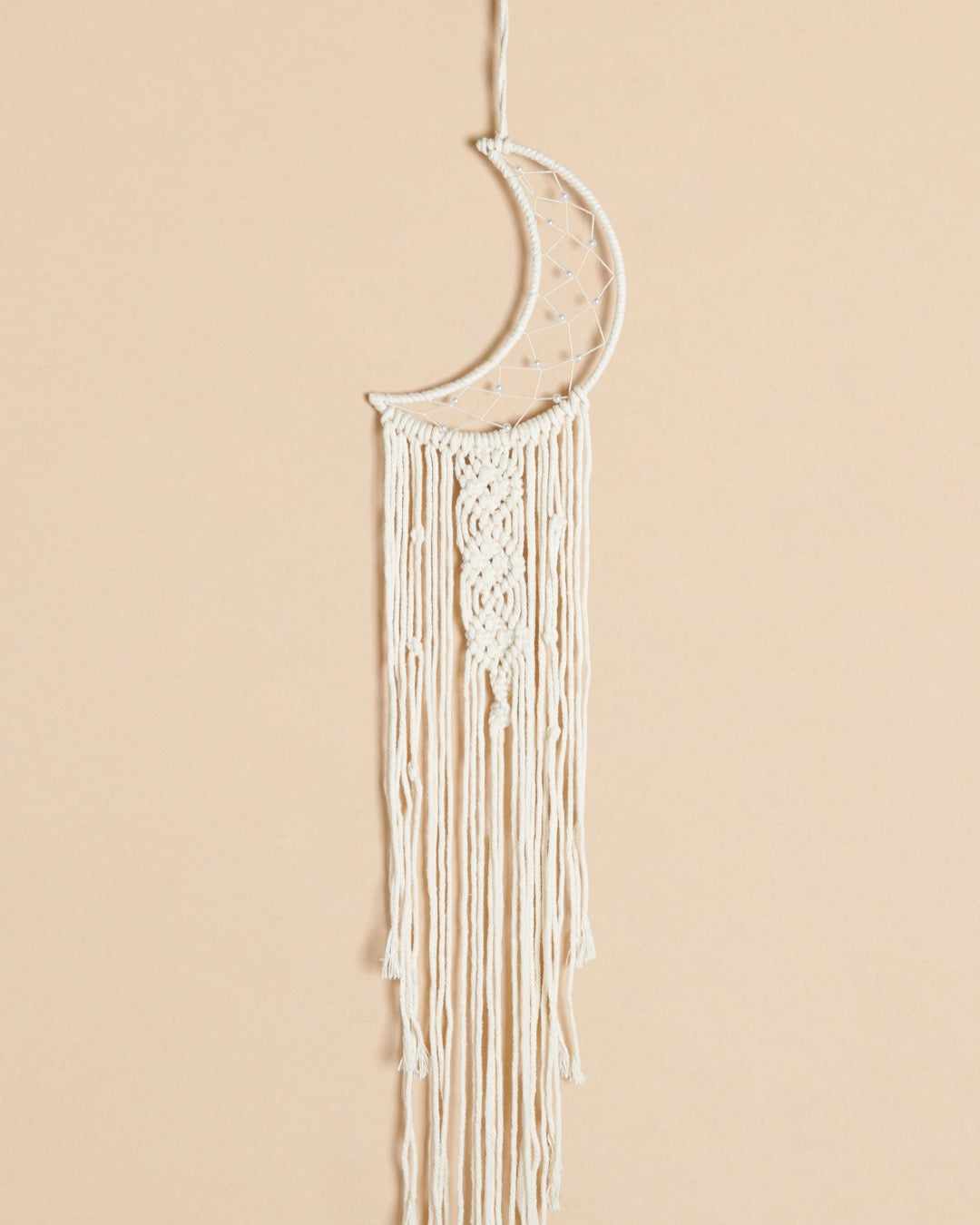 Crescent Moon Long Dream Catcher - Crystals Shop, Gems + Wholesale Sage by Liv Rocks