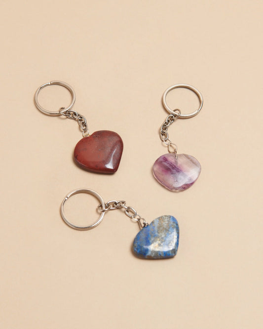 Crystal Key Chain - Crystals Shop, Gems + Wholesale Sage by Liv Rocks