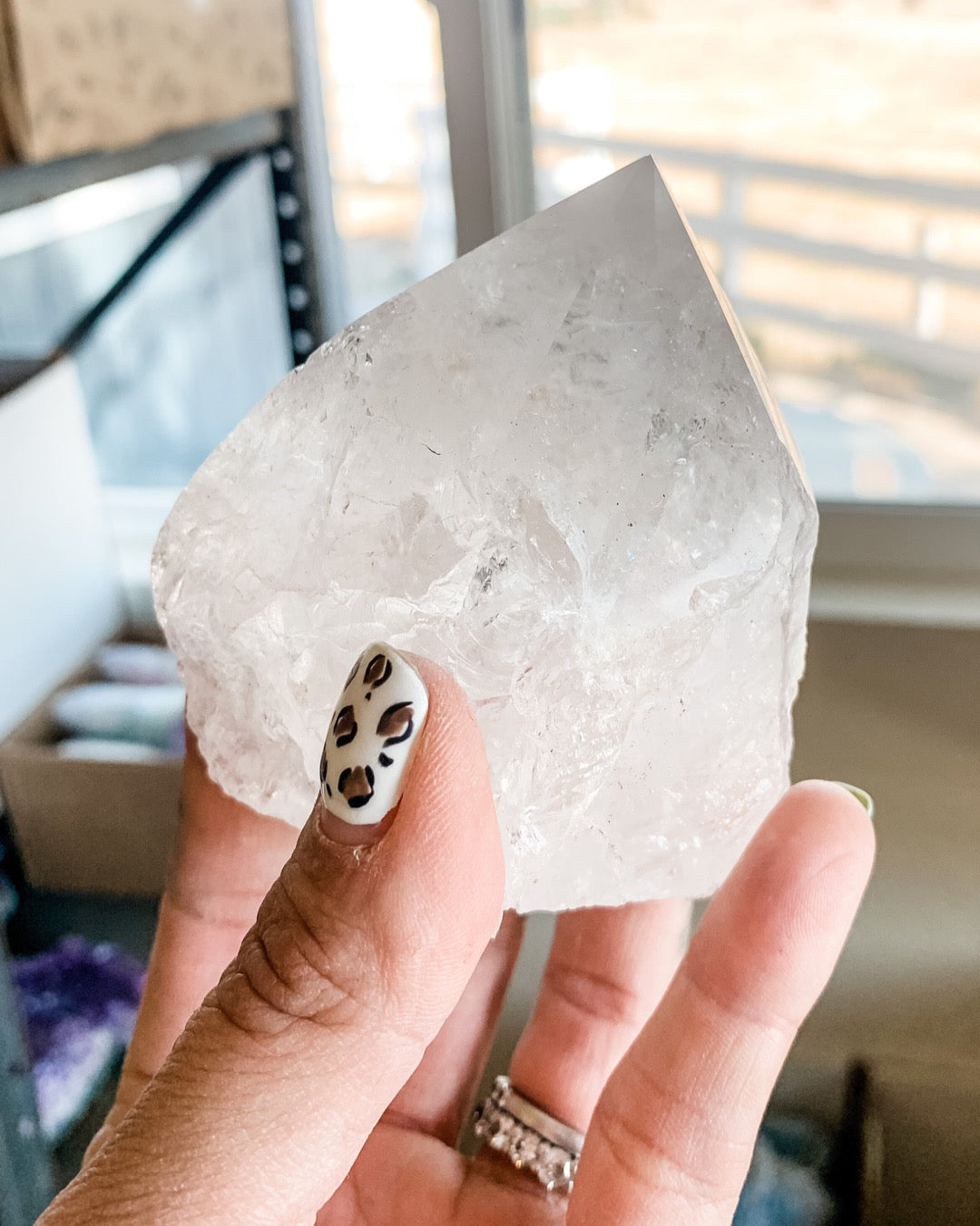 Rough Points with Flat Base - Crystals Shop, Gems + Wholesale Sage by Liv Rocks