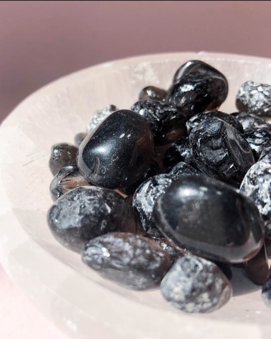 Rough Black Obsidian (Apache Tears) - Crystals Shop, Gems + Wholesale Sage by Liv Rocks
