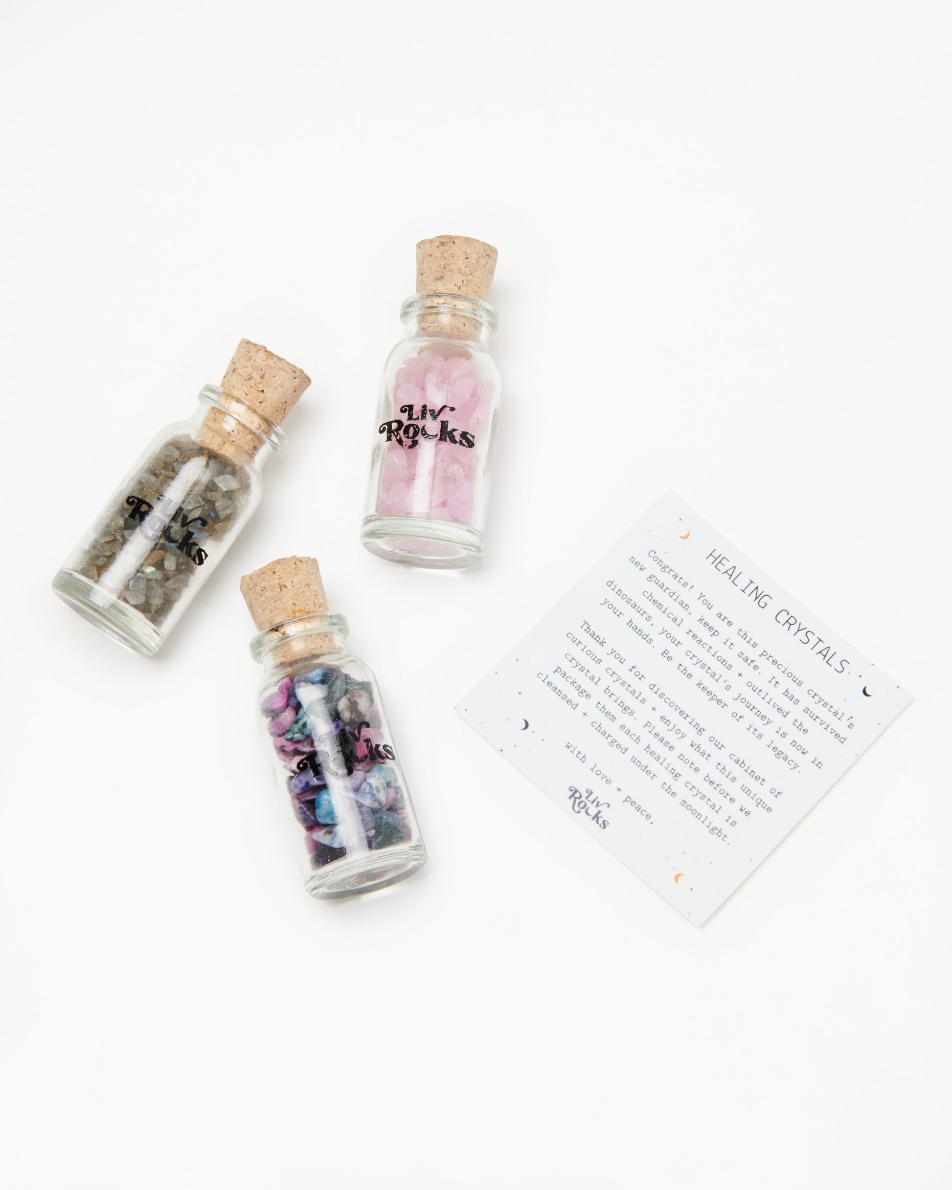Fairy Gem Bottles - Crystals Shop, Gems + Wholesale Sage by Liv Rocks