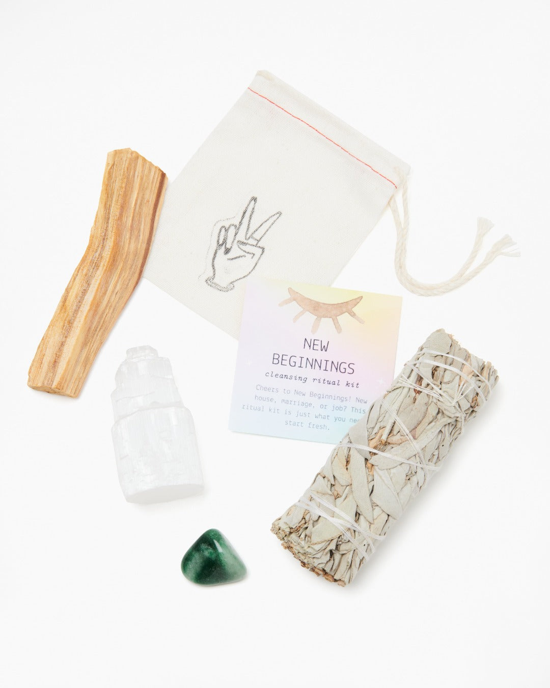 Buy Cleansing Ritual Kit – Crystals for New Beginnings & Energy – Liv ...