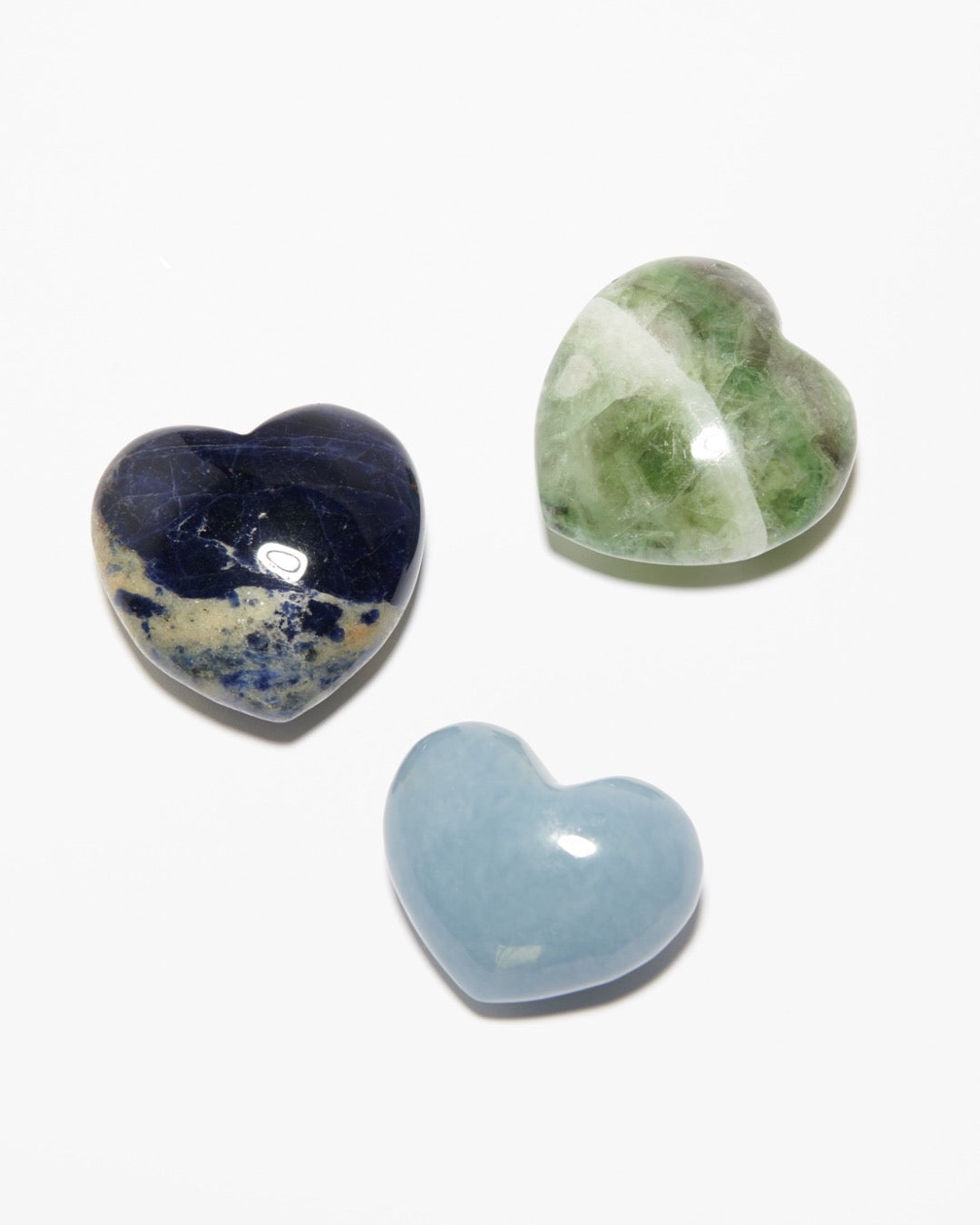 Polished Pocket Hearts - Crystals Shop, Gems + Wholesale Sage by Liv Rocks