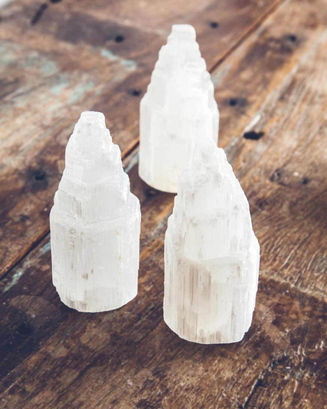 Selenite Tower - Small - Crystals Shop, Gems + Wholesale Sage by Liv Rocks