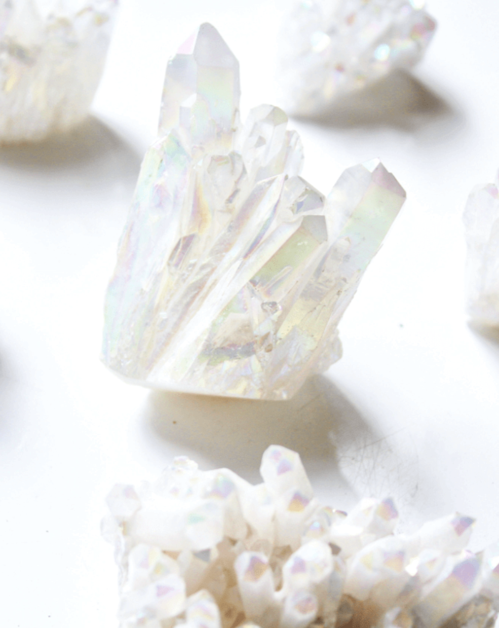 Angel Aura Crystal Quartz Clusters - Crystals Shop, Gems + Wholesale Sage by Liv Rocks
