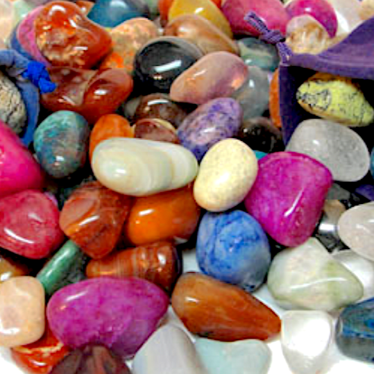 Tumbled Gemstone Trail Mix - 1 lb. - Crystals Shop, Gems + Wholesale Sage by Liv Rocks