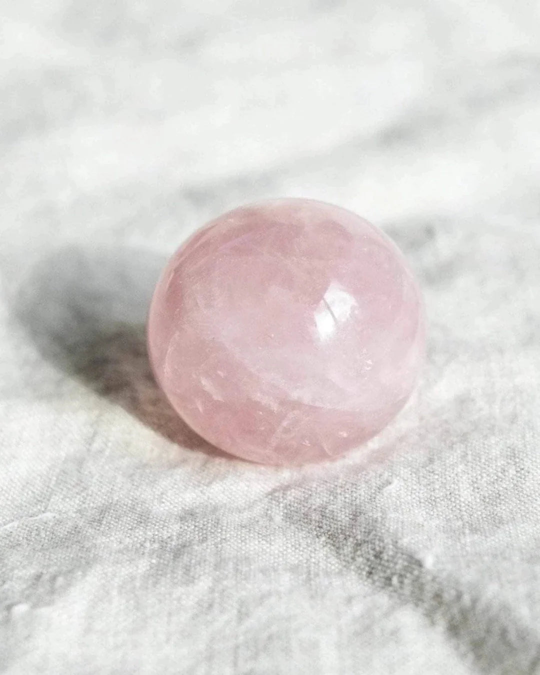 Rose Quartz Sphere - Crystals Shop, Gems + Wholesale Sage by Liv Rocks