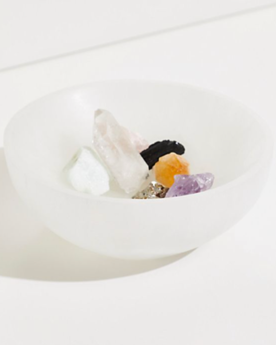 Selenite Charging Bowl + Crystals - Crystals Shop, Gems + Wholesale Sage by Liv Rocks